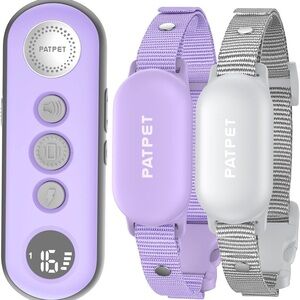 PATPET Dog training Collar with Remote Rechargeable Training Waterproof Electric